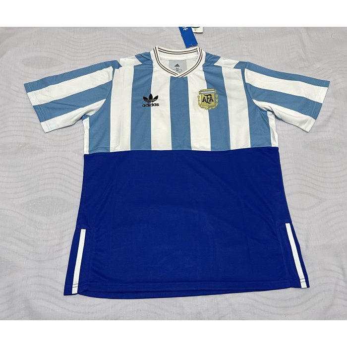 JERSEY ARGENTINA RETRO JERSEY GRADE ORI THAILAND JERSEY BOLA ARGENTINA RETRO