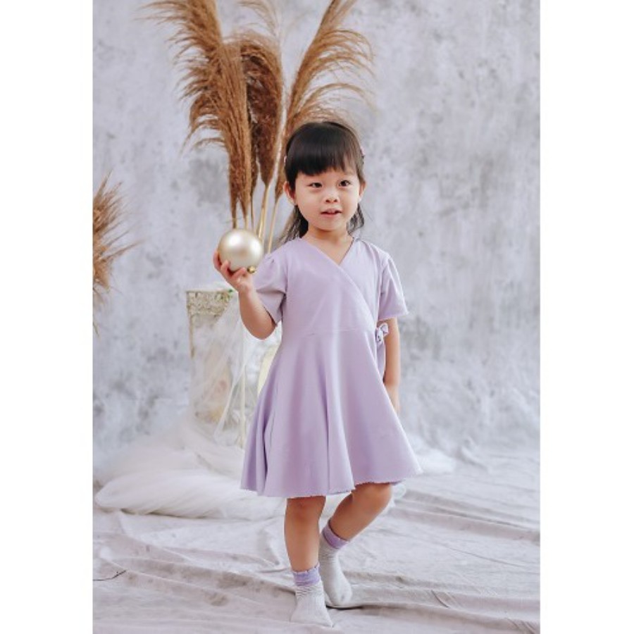 Hana Dress Bamboo and Bub - Baju Anak Bayi Balita Lucu Bambu Soft Terusan Perempuan Cewe Organic