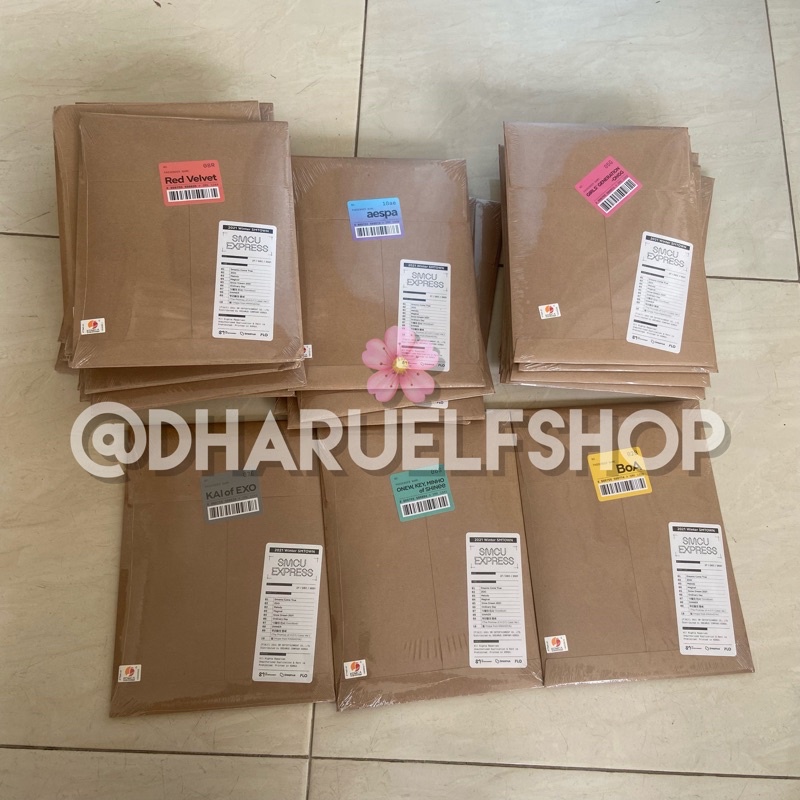 [PELUNASAN] SMTOWN 2021 WINTER SMCU EXPRESS ALBUM KAI EXO SHINEE RED VELVET AESPA NCT DREAM NCT127 S