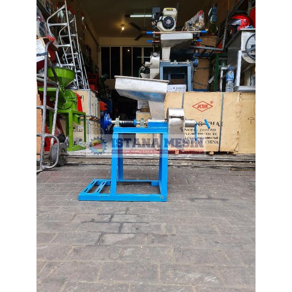 MESIN GILINGAN BUMBU 6INCI JAHE LENGKUAS CABAI STAINLESS TANPA MESIN