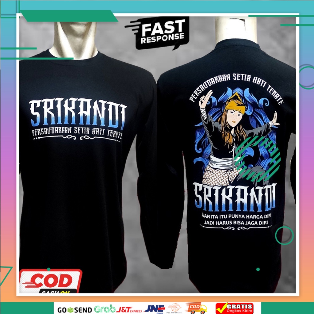 KAOS SRIKANDI PSHT -KAOS PSHT LENGAN PANJANG-KAOS PSHT DISTRO-KAOS PSHT TERBARU-KAOS TERATE-KAOS SRI