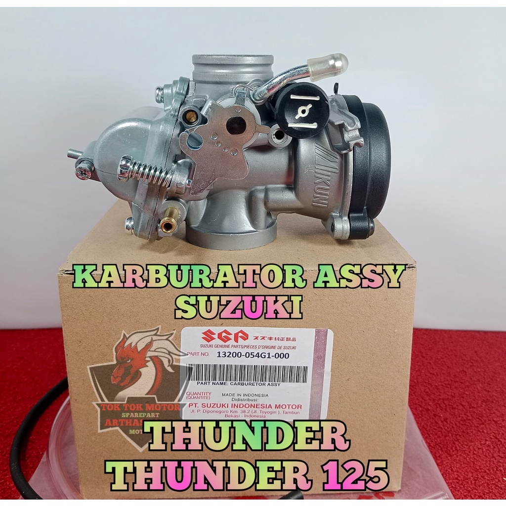 RM Karbu Asli Original Suzuki Thunder 125 CArbu Mikuni KArbulator Kabulator Kalbulator Kalburator