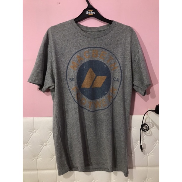 Kaos Macbeth Original - Macbeth Footwear Grey M