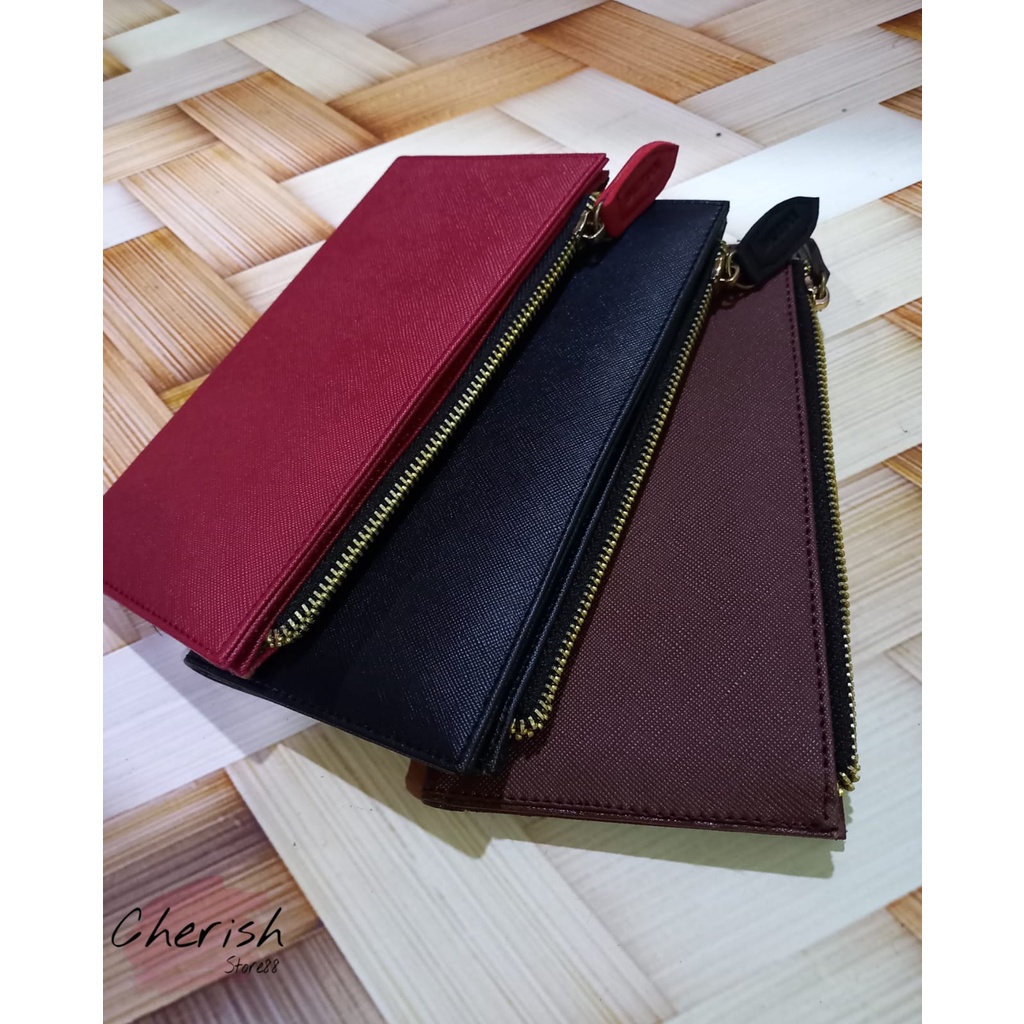 Dompet panjang dompet wanita DUZON DW18 dompet polos