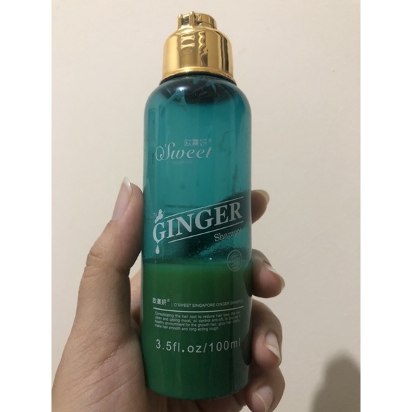 SHAMPO GINGER O SWEET SINGAPORE 100ml (PRELOVED)