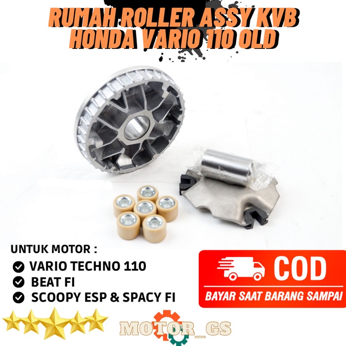 RUMAH ROLLER SET VARIO 110 RUMAH ROLLER ASSY KVB 22110-KVB-900