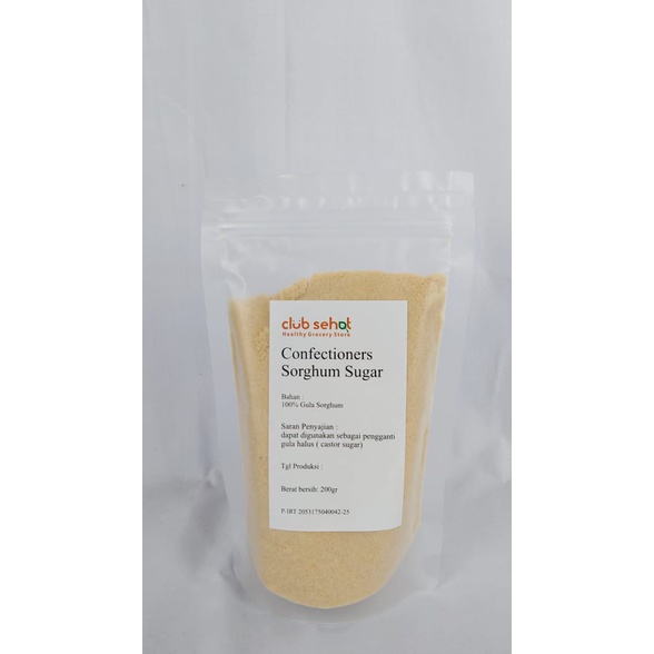 

CLUB SEHAT - CONFECTIONERS SORGHUM SUGAR 100GR