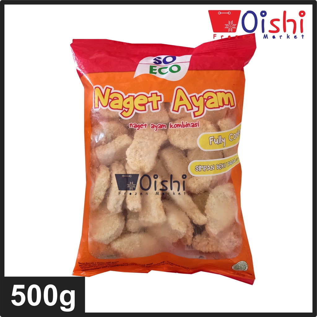 

So Eco Chicken Nugget (Naget|Nuget) 500g