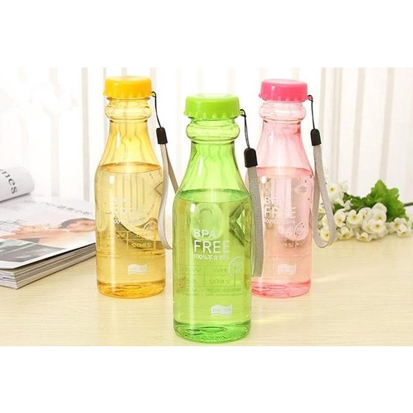 MY BOTTLE PERSEGI [GRATIS PACKING BUBBLE] BOTOL MINUM ANAK INFUSER WARNA BPA FREE AMAN DIGUNAKAN