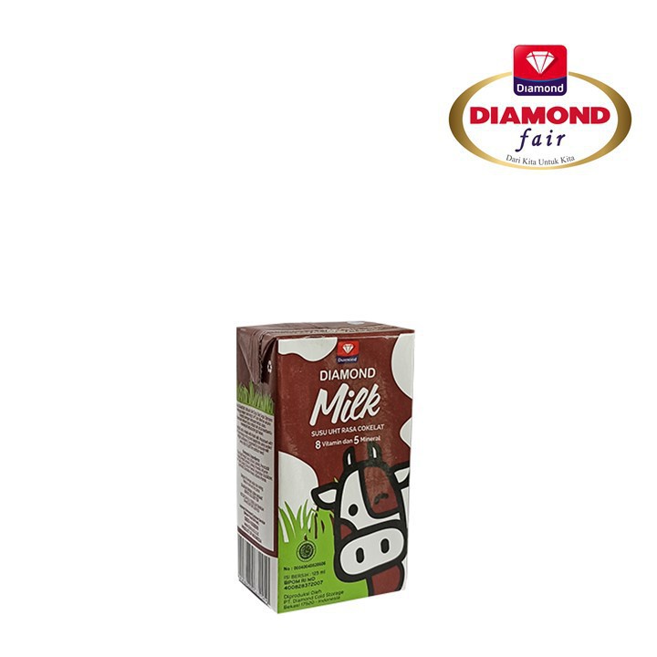 Diamond Milk Uht Chocolate 125ml