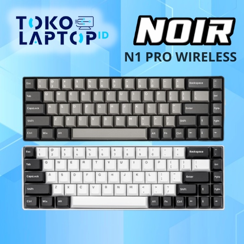 Noir N1 Pro Mechanical Gaming Keyboard Wireless Bluetooth Hotswappable