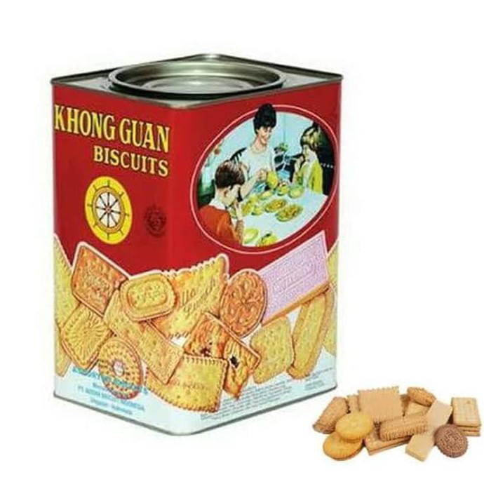 

Promo Awal tahun Khong Guan Assorted Biscuit Red Persegi Kaleng Besar 1600 gram Diskon