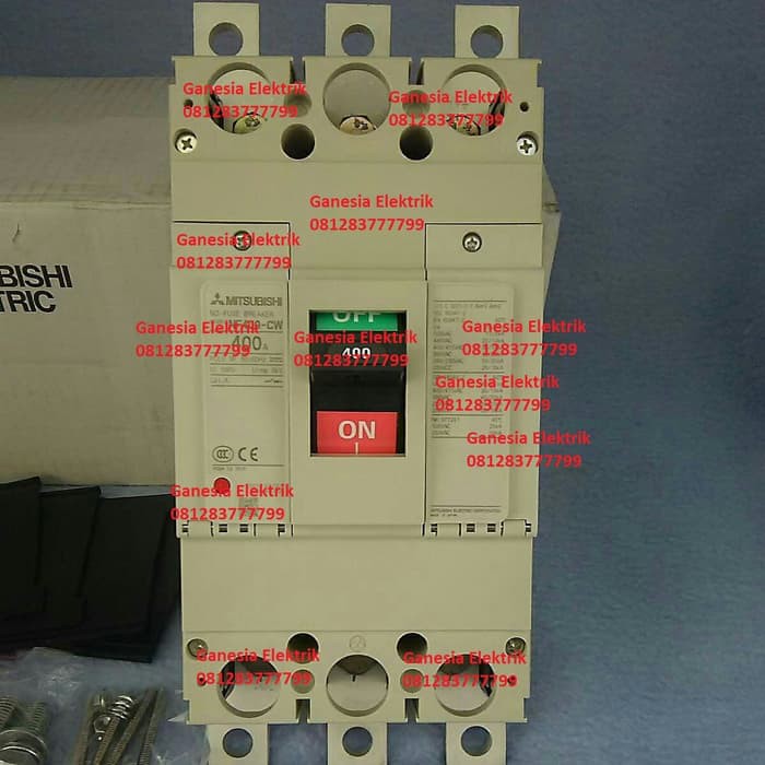 NFB MCCB breaker mitsubishi NF-400CW nf400-CW 400a 400 a