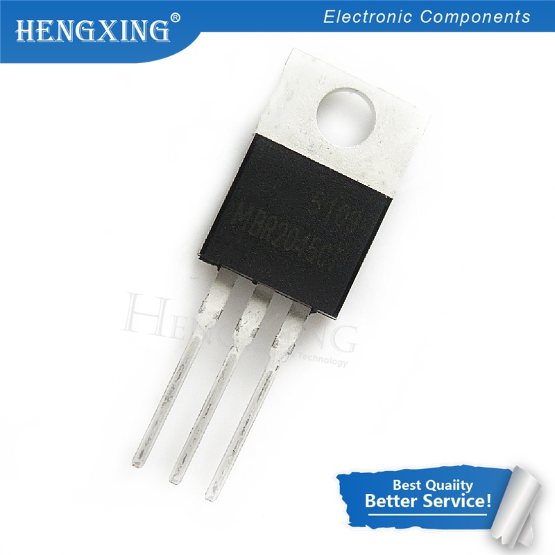 100pcs MBR2045CT MBR2045 MBR2045C Schottky &amp; Rectifiers 20A 45V TO-220