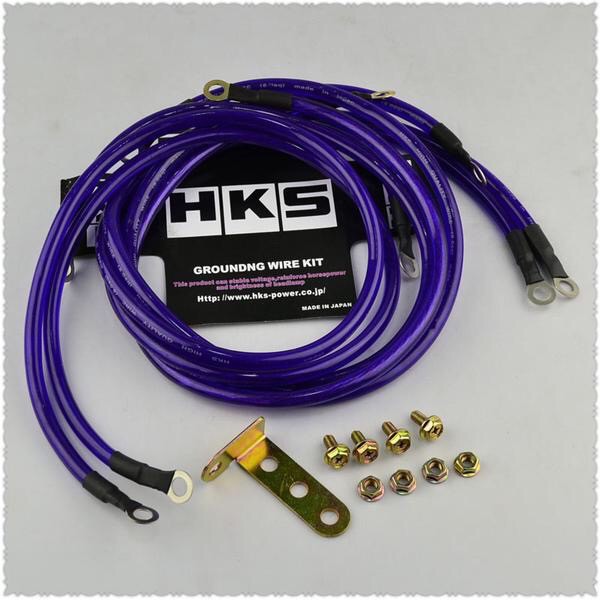 Kabel grounding mobil tembaga HKS 5 titik