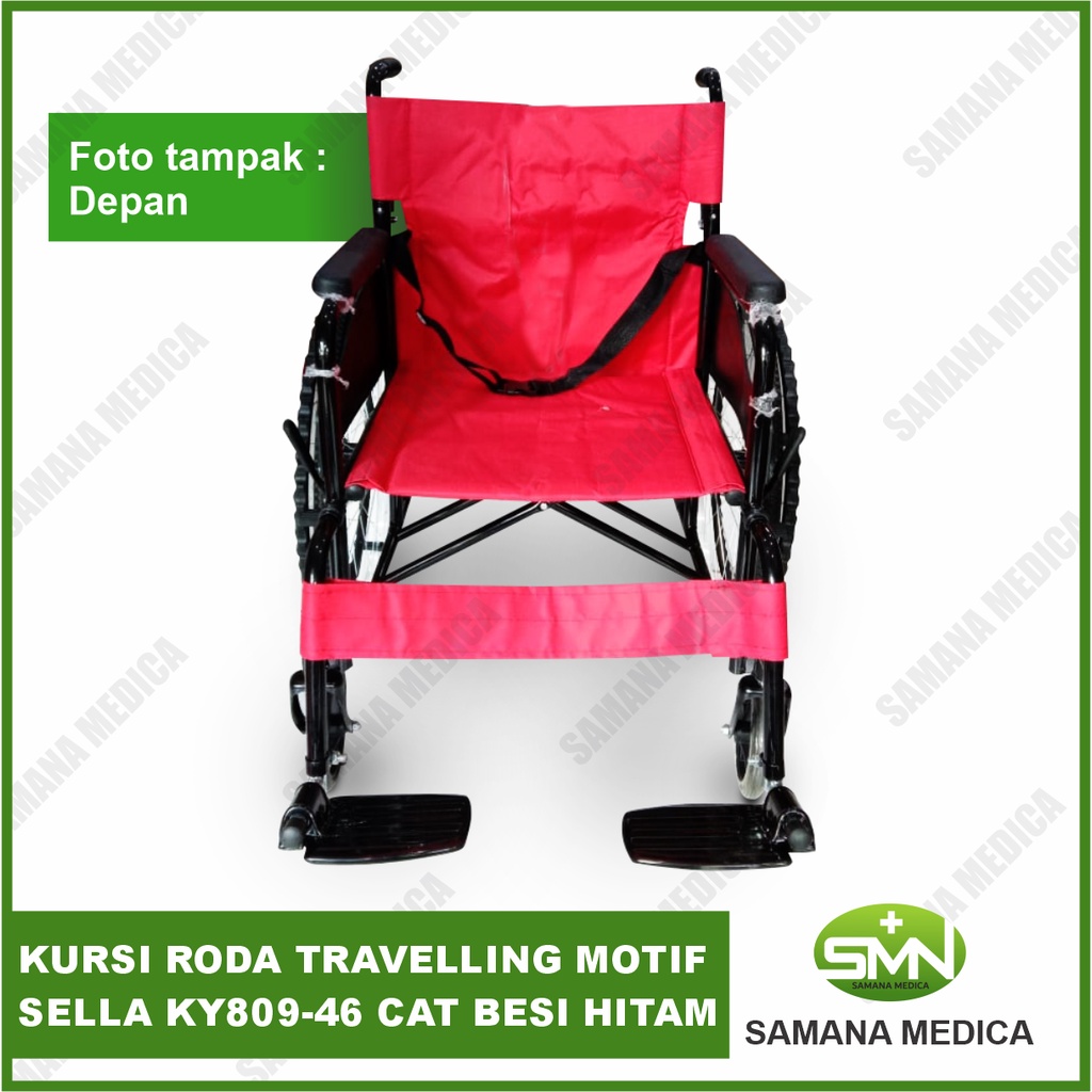 KHUSUS GOJEK DAN GRAB KURSI RODA travelling motif SELLA KY809-46 Velg Racing