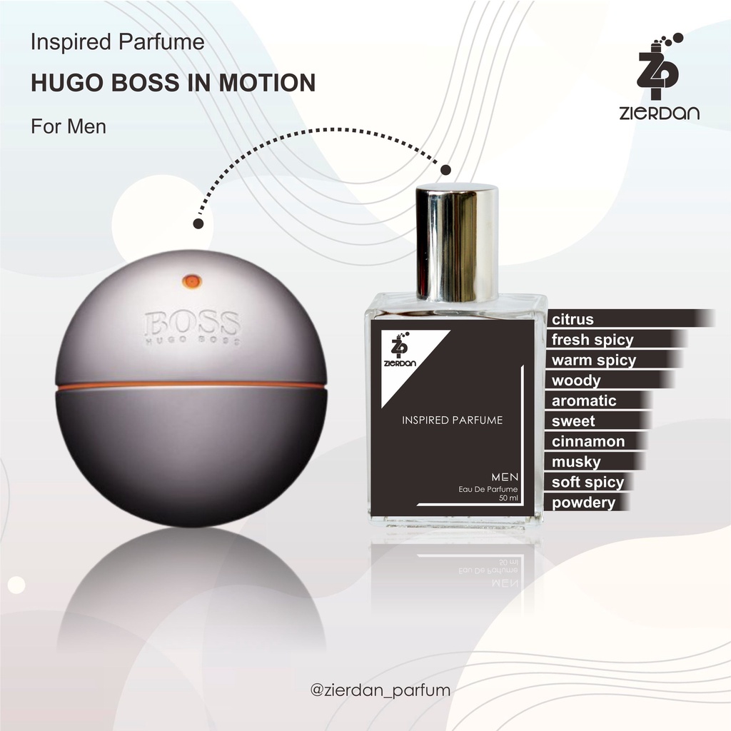 Zierdan Inspired Parfum Hugo Boss In Motion Parfume Farfum Minyak Wangi Tahan Lama Pria Cowok