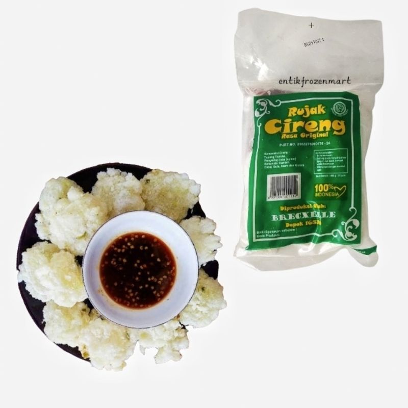 

Rujak Cireng Brecxelle / Entik Frozen Mart / Frozen Food Palembang / Cireng Frozen