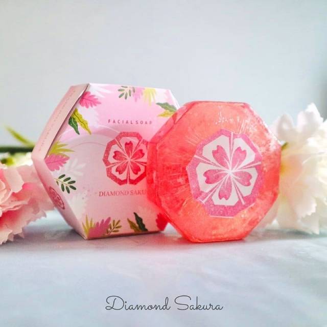 ✔cod{free Gift} Soap Dimond Sakura // Keranjang Hijrah Style