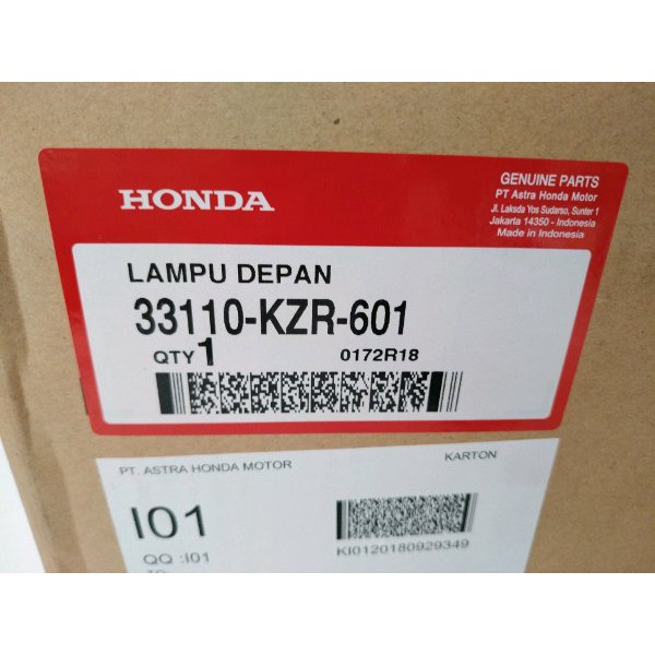 BARU  REFLEKTOR HEADLAMP VARIO 125 OLD ORIGINAL AHM