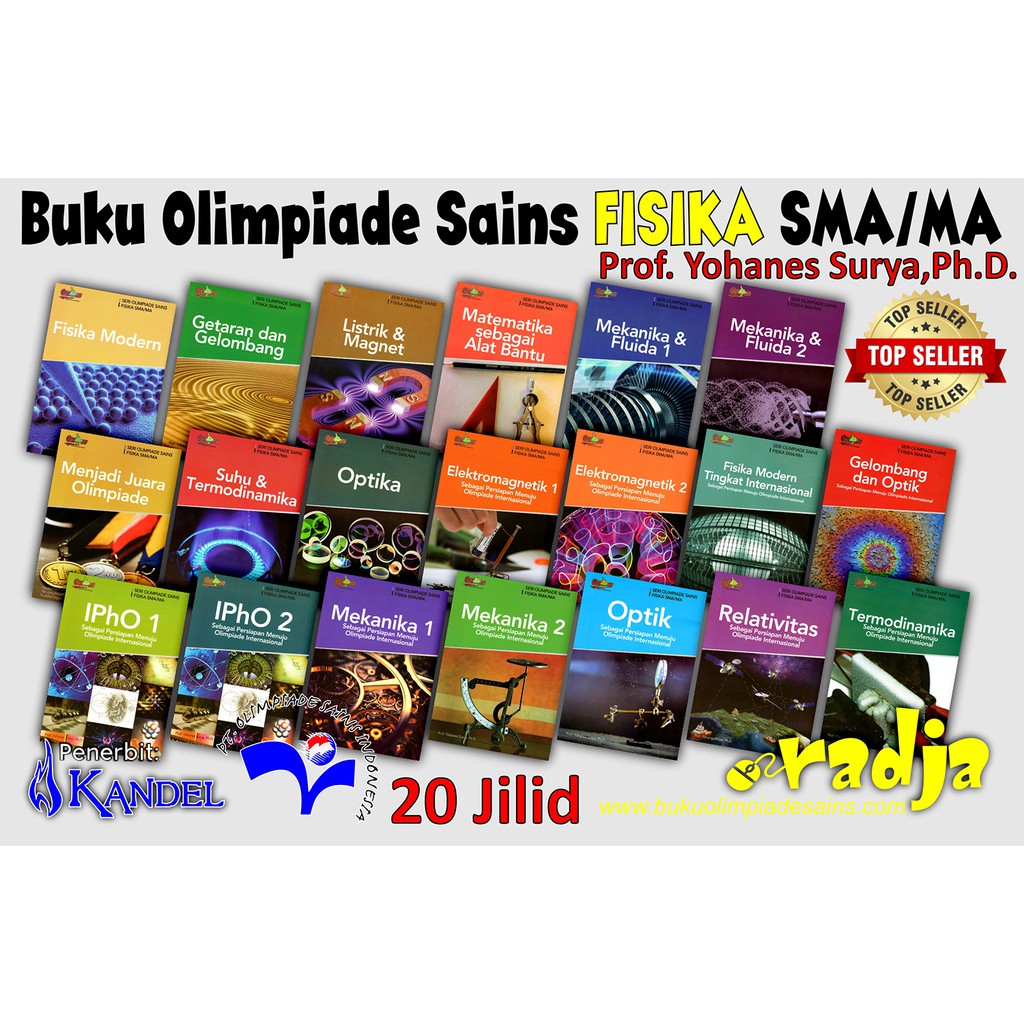 Jual Buku Olimpiade Sains Fisika Smama 20 Jilid Shopee Indonesia 4310