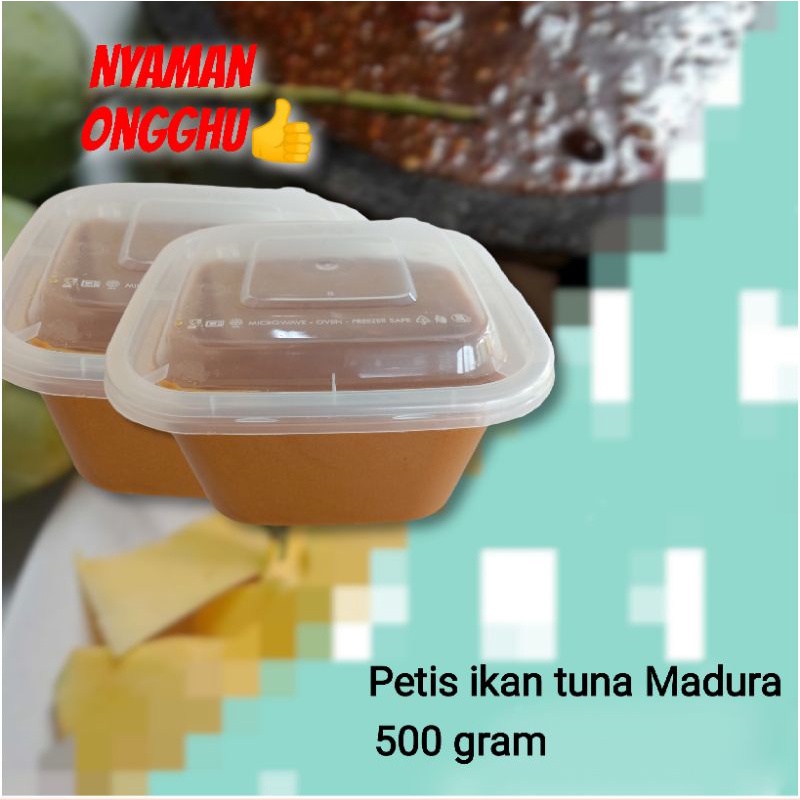 

Petis madura petis asli ikan tuna. 500 gram