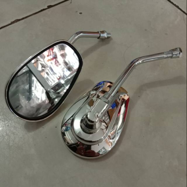 Spion HD Oval Crome import Back miror HD Oval Crome import