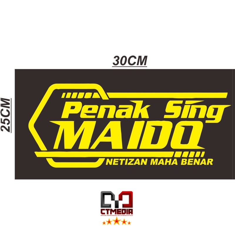 

sticker kata kata pilihan warna kuning merah hitam putih dll