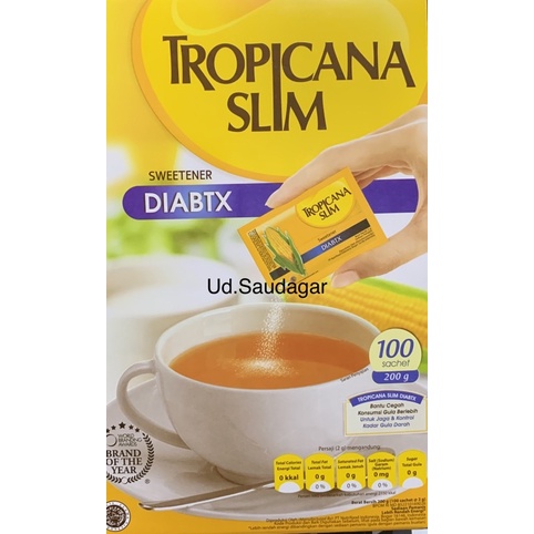 

Tropicana Slim Diabtx 100 Gula Khusus Diabetes