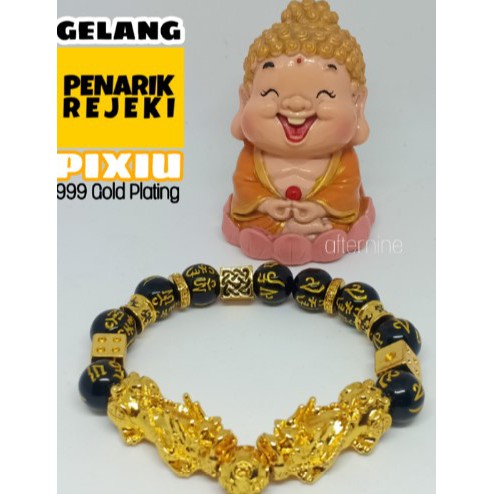 Gelang Keberuntungan Pixiu Om Mani Padme Hum