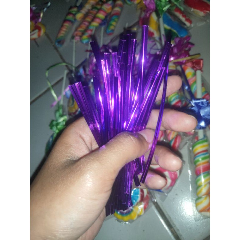 

(100pcs) tali kawat tali twis tali coklat permen lollipop lolipop 10,5cm kwalitas super