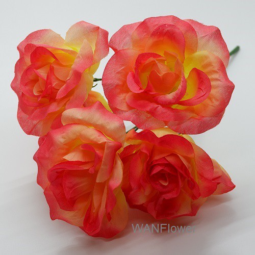 WANFLOWER Bunga Mawar X7 * ORANGE