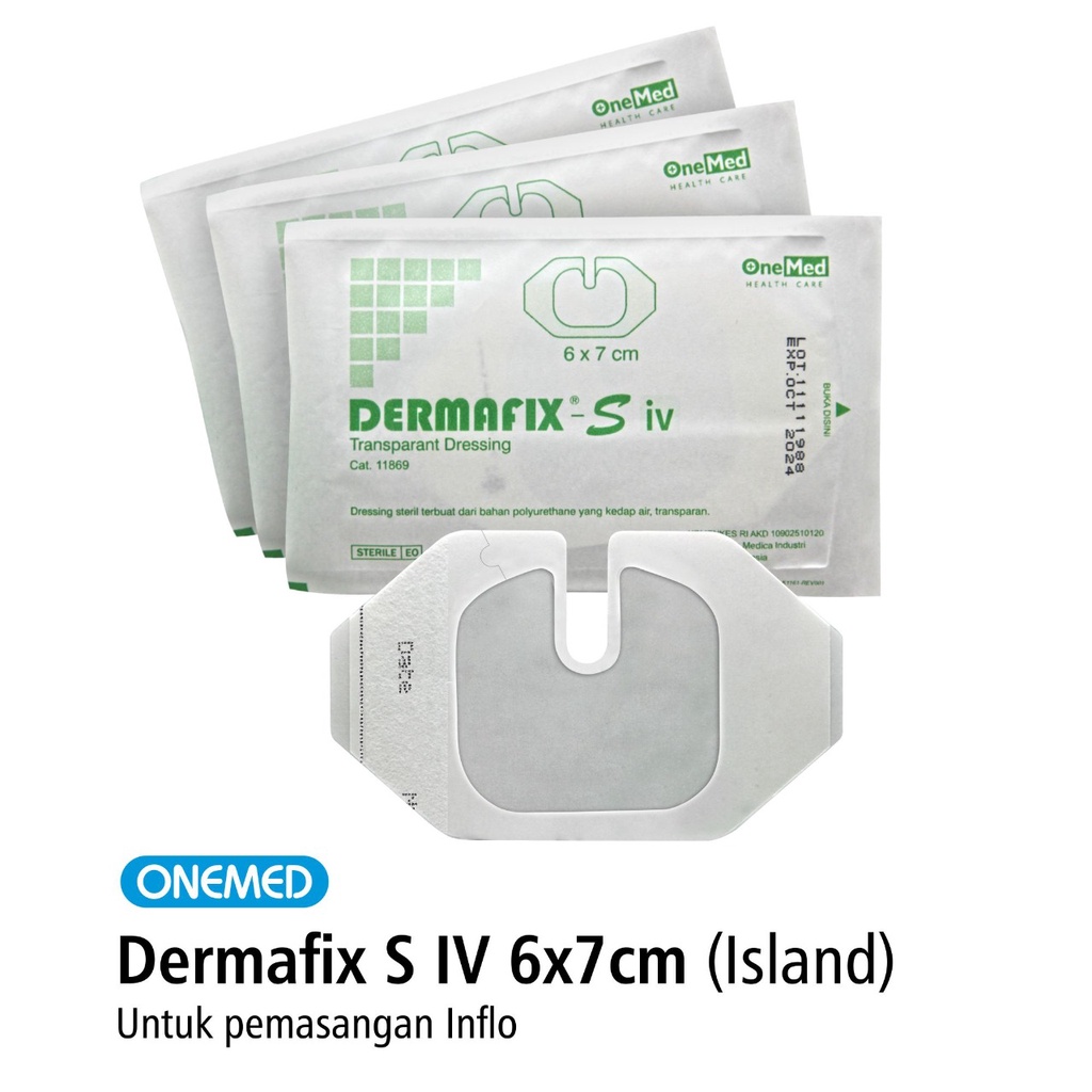 Dermafix S 6 x 7 Cm IV ( island ) Onemed 1 Buah OJ