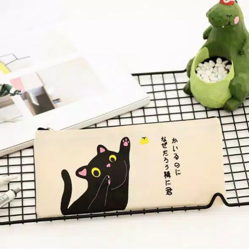 

Kotak Pensil Bahan Kain Kanvas Karakter Japanese Hello Cat KODE JHC111 Tempat Pensil Canvas
