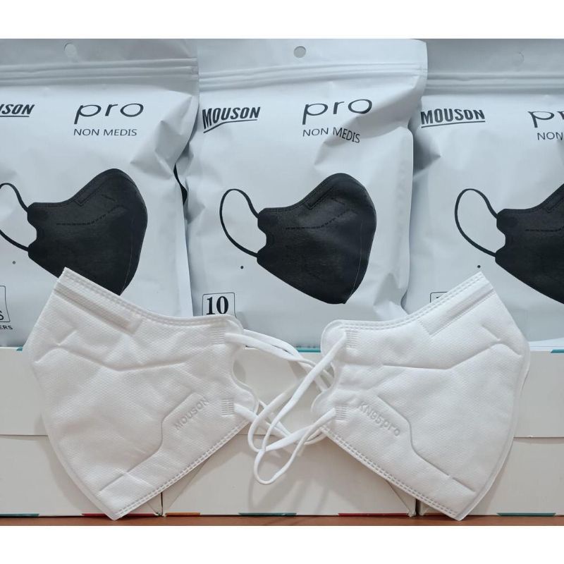 Masker KN95 Mouson Pro Isi 10pcs Masker KN 95 Mouson Pro Disposable Face Mask isi 10pcs