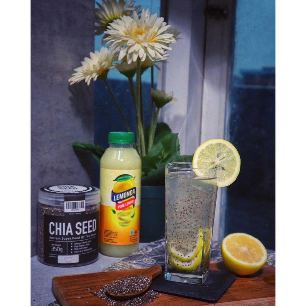 Chia Seed Seeds Organic Premium Mexico Asli Original 350gr