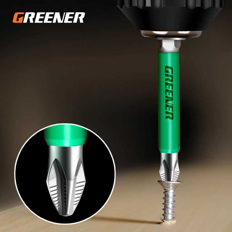 Kepala Mata Obeng Magnetic Screwdriver Bit 6 PCS Material S2 steel Berkualitas Perlengkapan Rumah Multifungsi