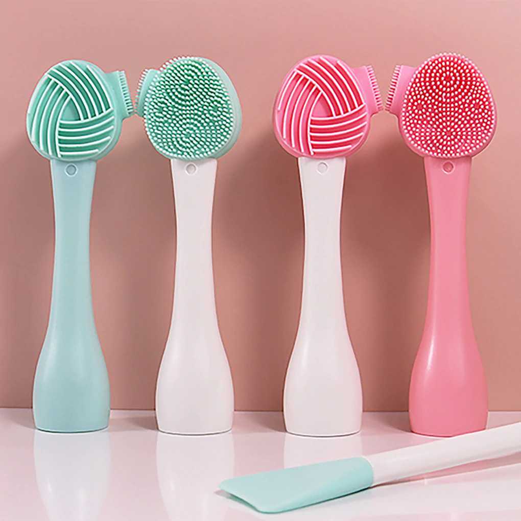 GIJ - KINSEI BEAUTY Sikat Pembersih Wajah Facial Brush Double Side