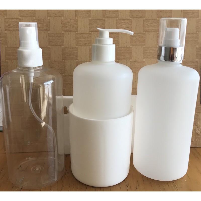 BOTOL 500ml bening tutup SPRAY