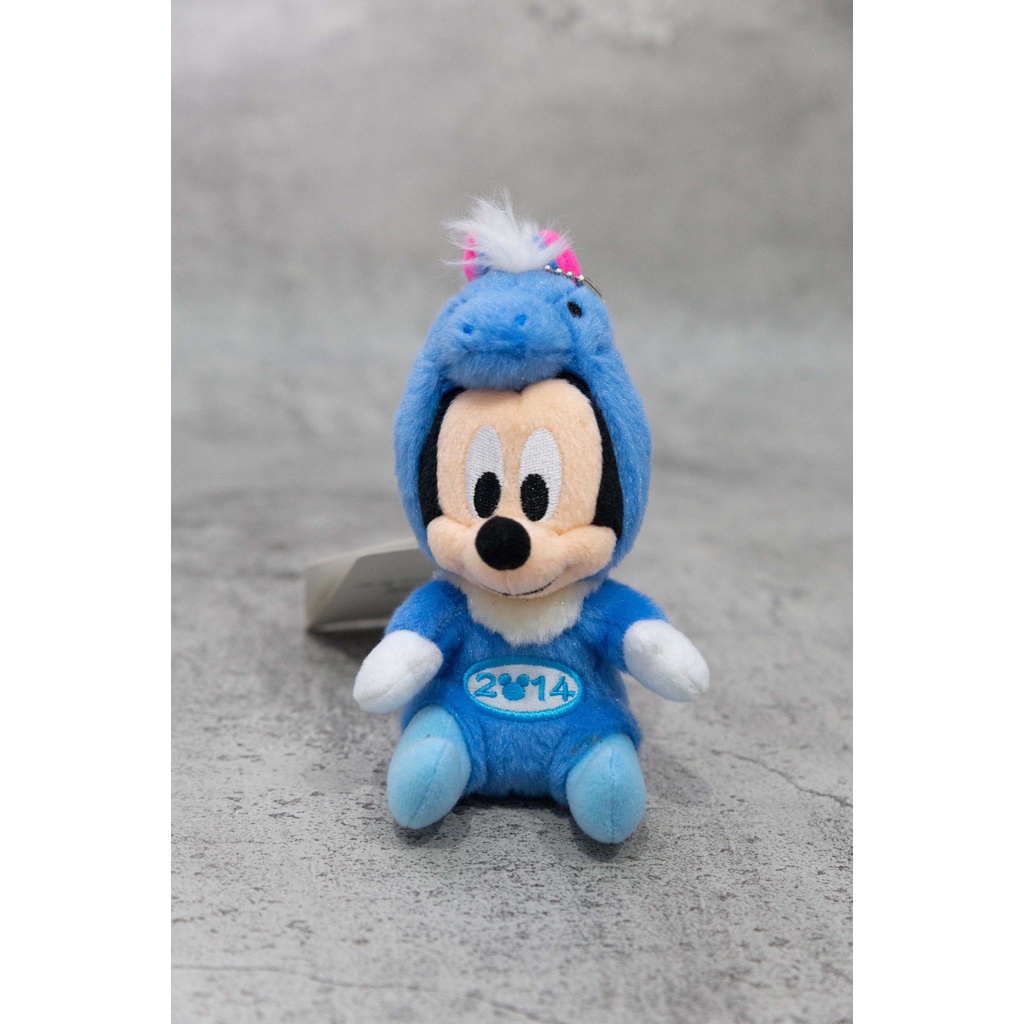 Mickey Mouse 2014 Horse Zodiac Plush Badge Doll Tokyo Disney Resort