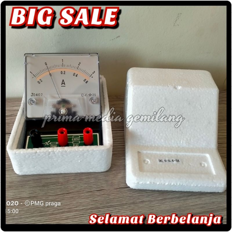 

Amper Meter DC/Meter DC/Alat Peraga Pendidikan