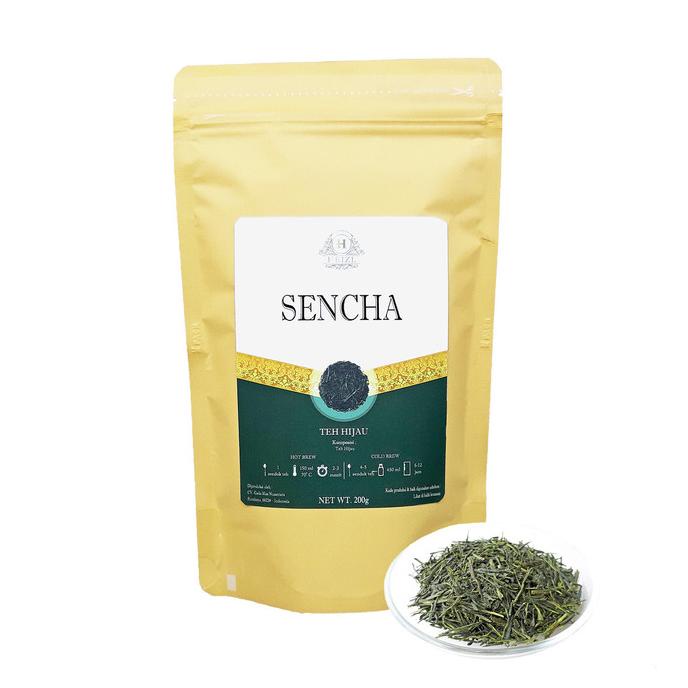 

(BISA COD) Sencha Japanese Green Tea (Teh Hijau Jepang) 200 Gram BOOM SALE Kode 1039