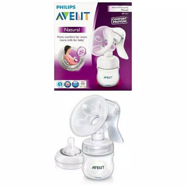 Philips Avent Manual Breast Pump Natural Comfort / Pompa Asi Manual