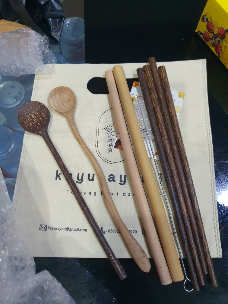 Sendok Korea Kayu Liuk