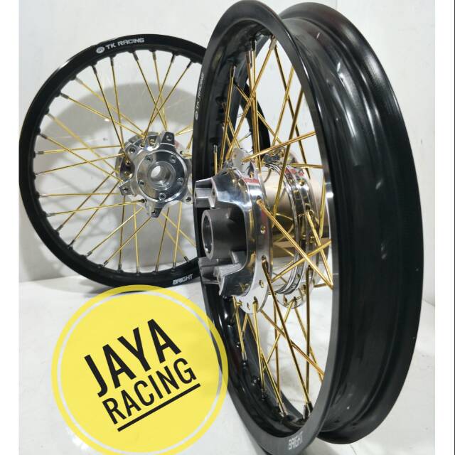 Velg TK japan ring 17 lebar 185 160 Tromol VND Tiger revo paket komplit plud stel velg