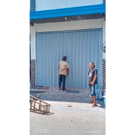 pintu besi harmonika,publikasi