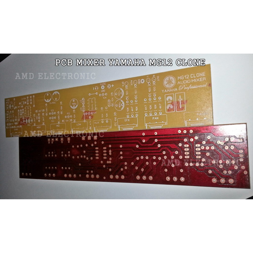 Jual PCB MIXER YAMAHA MG12 CLONE | Shopee Indonesia