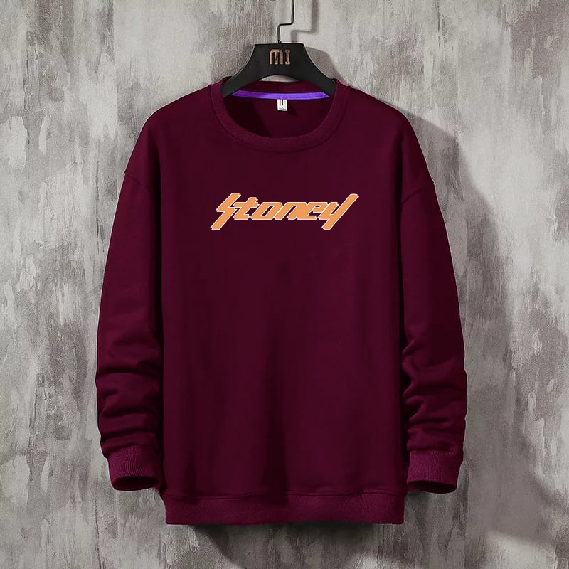 Sweater Unisex Stoney sweater Unisex Simpel Terbaru