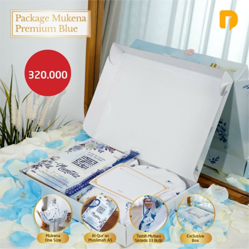 Mukena Premium Blue