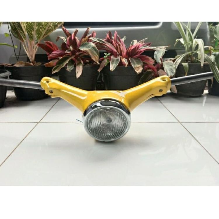 KEPALA / BATOK C70  SET KOMPLIT LAMPU SPIDO BATOK ATAS DAN BAWAH DIRAL "TZS.29My22ј"